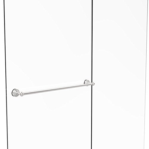 Allied Brass WP-41-SM-30-PB Waverly Place Collection 30 Inch Shower Door Towel Bar Polished Brass Allied Brass WP-41-SM-30-PB Waverly Place Collection 30 Inch Shower Door Towel Bar Polished Brass